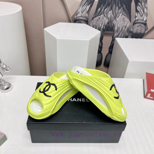 Top tierCHANEL Chanel 24vs Spring/Summer Hot Song Cake Cool Drag SeriesThe essential slipperkzt0ct3l - Image 5