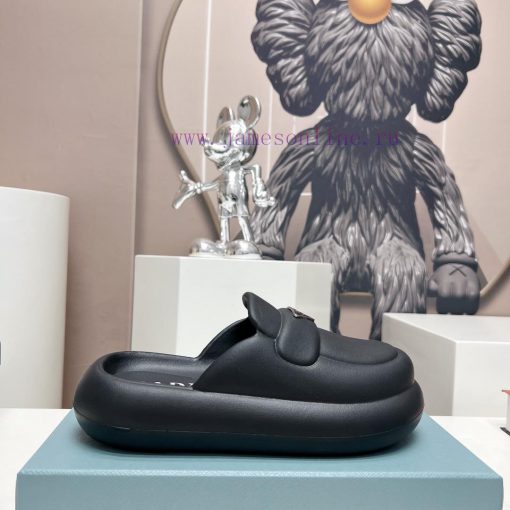 Top tierPrada 2024 vs Spring/Summer Latest Explosive CollectionRound head, thick bottom, halfzxiaymq - Image 6