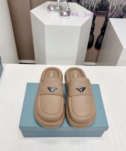 Top tierPrada 2024 vs Spring/Summer Latest Explosive CollectionRound head, thick bottom, hal2z8wt6mv