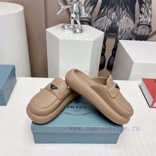 Top tierPrada 2024 vs Spring/Summer Latest Explosive CollectionRound head, thick bottom, hal2z8wt6mv - Image 5