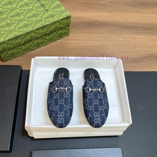 2024 Spring/Summer New Gucci Princeton Collection Le Fu Shoes, Half Cap Slippers, Top Qualitu5dyznf8