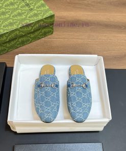 2024 Spring/Summer New Gucci Princeton Collection Le Fu Shoes, Half Cap Slippers, Top Qualit0pf2e2rn