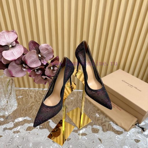 Top Gianvit Ross 2024 Early Spring Synchronized New Mesh Hot Diamond Gradient DiamondA delicmyrzhcsq - Image 2