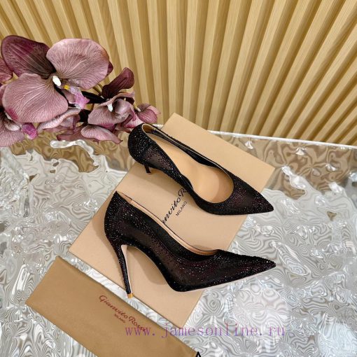Top Gianvit Ross 2024 Early Spring Synchronized New Mesh Hot Diamond Gradient DiamondA delicmyrzhcsq - Image 4