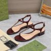 GUCCI 2024 Summer New Sandals ️ Toe Clip ️ Classic Logo Chain BuckleGucci's latest bestselle11pi4zqs
