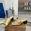 New Product Launch ️ Burberry Thick Heels and Flat Slippers Channel Goods Vulcanized One Ste5ep78hhn