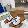 New Product Launch ️ Burberry Thick Heels and Flat Slippers Channel Goods Vulcanized One Stequ61j7wn
