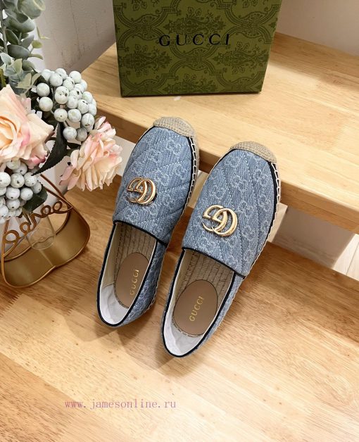 Female styleGUCCI 24ss Early Autumn Women's GG Pattern Decorative Garden Head Gucci Grass Wevh0cued3 - Image 5