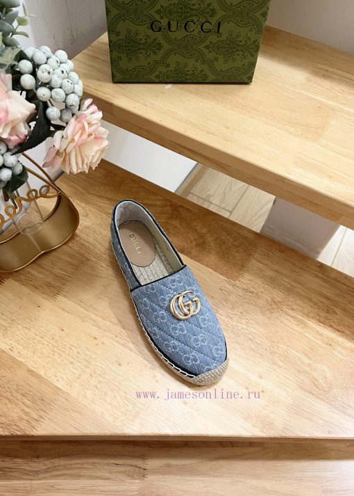 Female styleGUCCI 24ss Early Autumn Women's GG Pattern Decorative Garden Head Gucci Grass Wevh0cued3 - Image 6