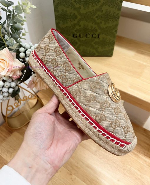 Female styleGUCCI 24ss Early Autumn Women's GG Pattern Decorative Garden Head Gucci Grass Wejsoidd8t - Image 8