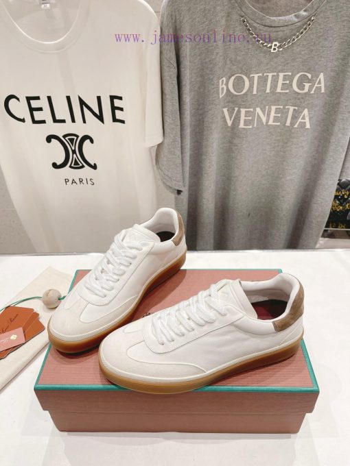Couple style, new release Loro Pian * (same as official website) classic lace up casual shoejpis2po1 - Image 5