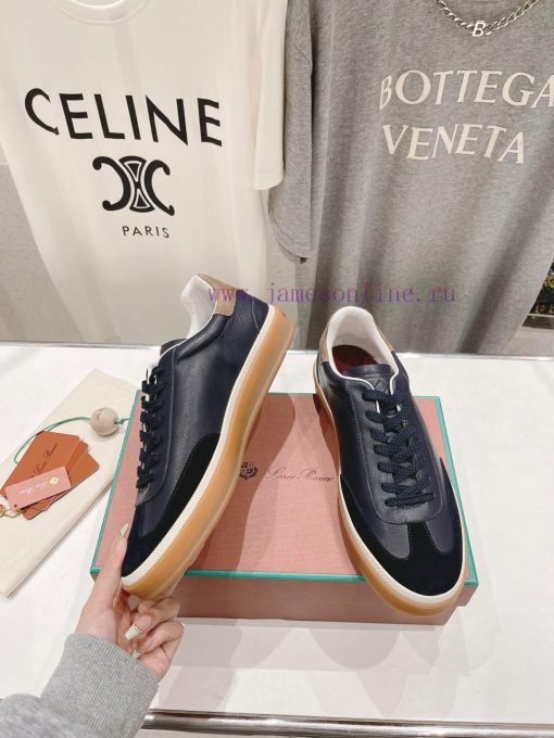 Couple style, new release Loro Pian * (same as official website) classic lace up casual shoelsrijjlb - Image 3