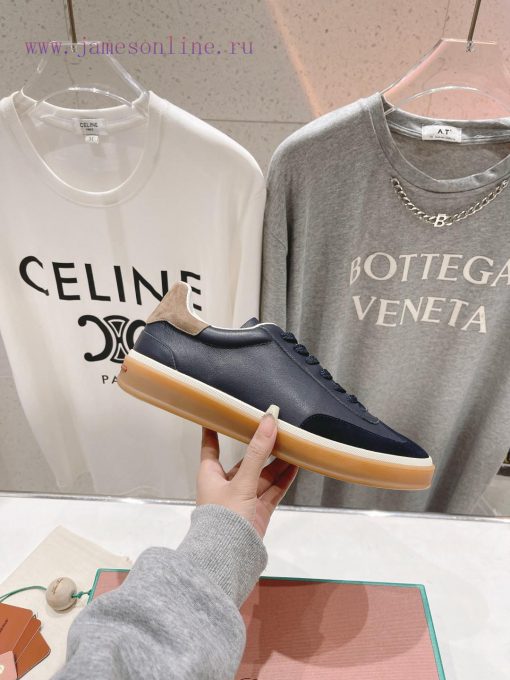 Couple style, new release Loro Pian * (same as official website) classic lace up casual shoelsrijjlb - Image 4