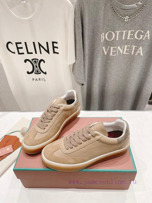 Couple style, new release Loro Pian * (same as official website) classic lace up casual shoev5qsl8u9 - Image 5