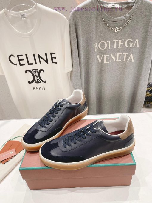 Couple style, new release Loro Pian * (same as official website) classic lace up casual shoelsrijjlb - Image 6