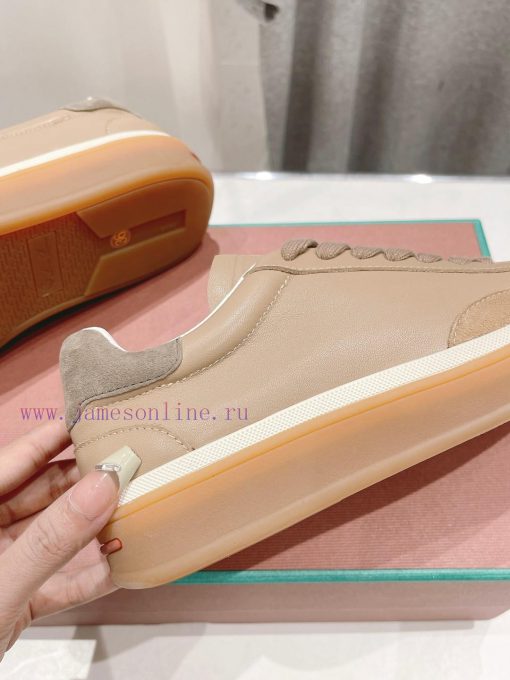 Couple style, new release Loro Pian * (same as official website) classic lace up casual shoev5qsl8u9 - Image 8