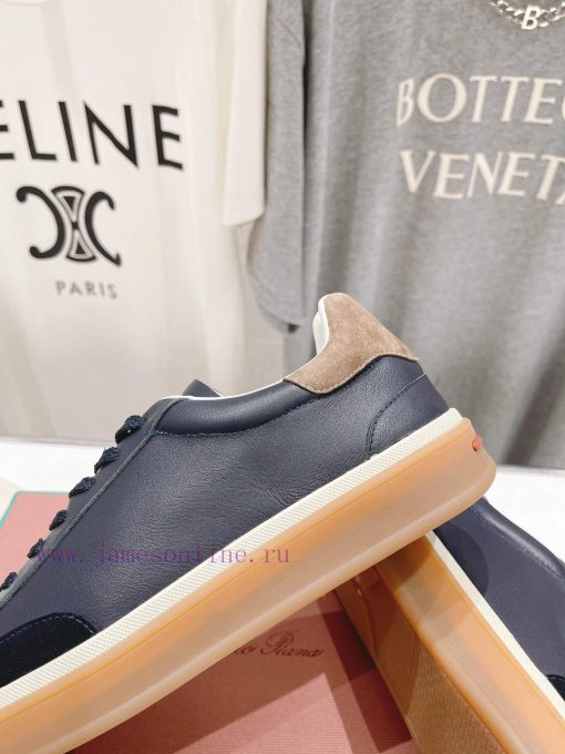 Couple style, new release Loro Pian * (same as official website) classic lace up casual shoelsrijjlb - Image 8
