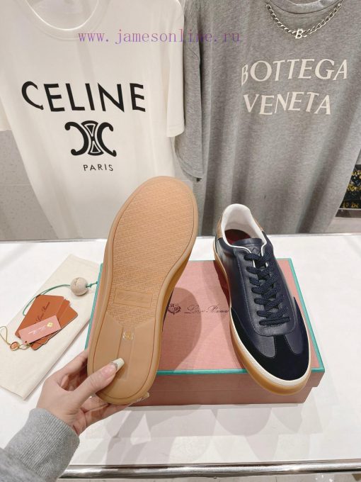 Couple style, new release Loro Pian * (same as official website) classic lace up casual shoelsrijjlb - Image 10