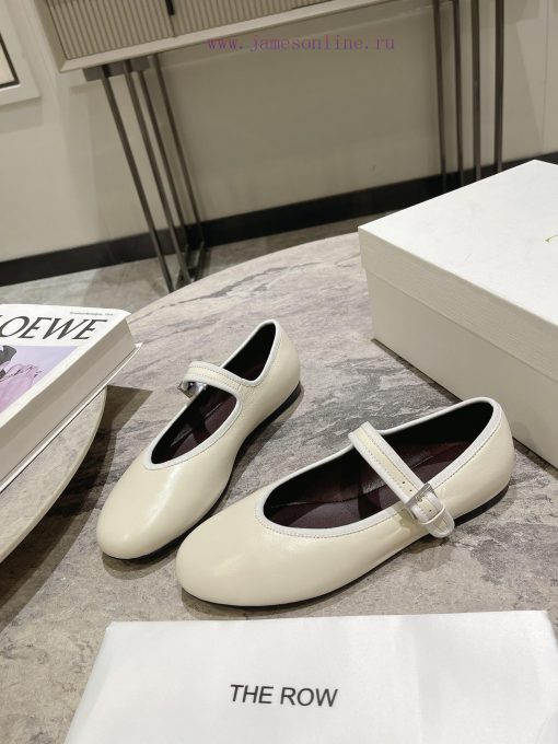 The row ss24  new arrival～THE ROW 24 new Mary Jane shoes, ultimate simplicity but full of tonwjgv9pv - Image 5