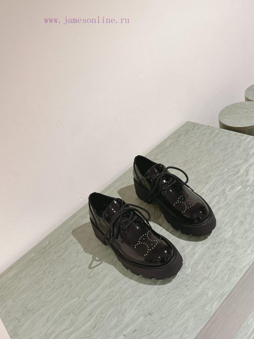 | ²⁰²4 𝐬𝐬  🤍🤎  Purchasing gradeCelin * thick soled laser loafers, the latest fashion trend v7blr21m - Image 8