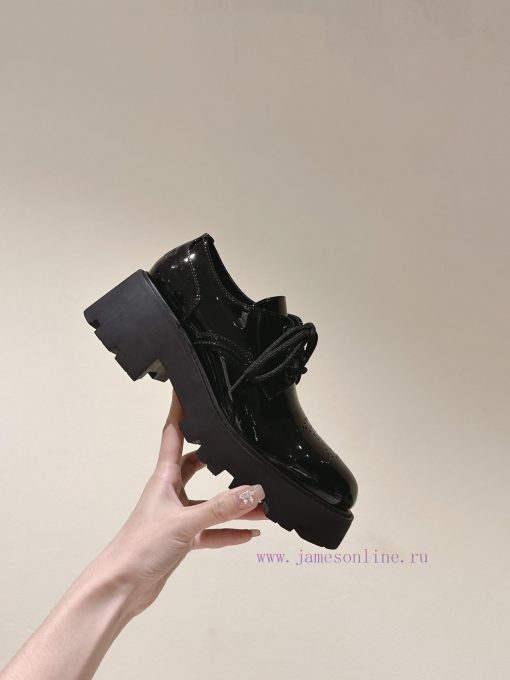 | ²⁰²4 𝐬𝐬  🤍🤎  Purchasing gradeCelin * thick soled laser loafers, the latest fashion trend v7blr21m - Image 9