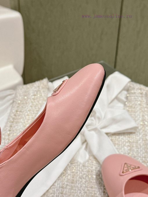 | ²⁰²4 𝐬𝐬  🤍🤎Prada's new spring and summer stunning ballet shoes are so surprising this seap9vqk8fp - Image 6