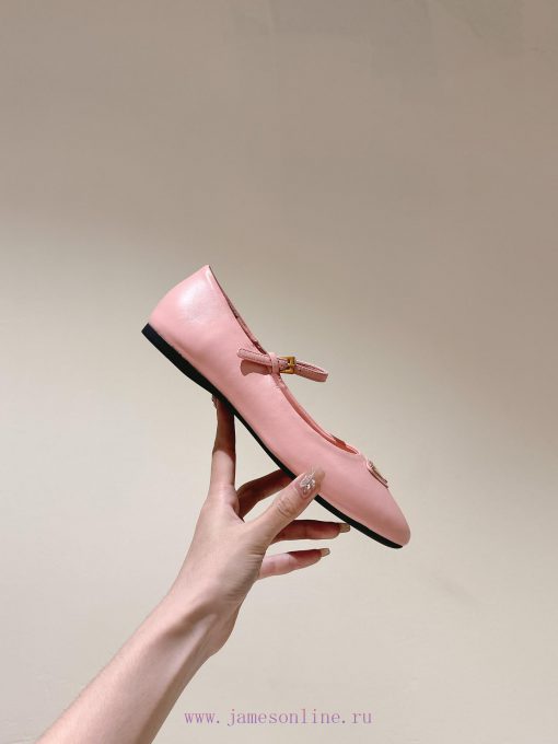 | ²⁰²4 𝐬𝐬  🤍🤎Prada's new spring and summer stunning ballet shoes are so surprising this seap9vqk8fp - Image 9