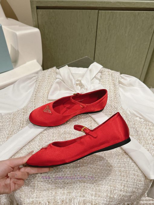 | ²⁰²4 𝐬𝐬  🤍🤎Prada's new spring and summer stunning ballet shoes are so surprising this seaxxcns86v - Image 3
