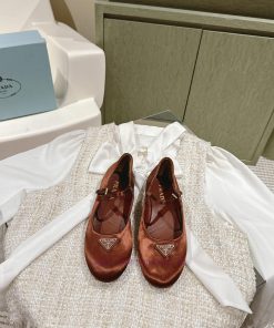 | ²⁰²4 𝐬𝐬  🤍🤎Prada's new spring and summer stunning ballet shoes are so surprising this seafc2p996h