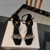 Out, Balmain 2024 Spring/Summer Fashion Show Original Metal Buckle High Heel SandalsBrand Bax7hujuiw