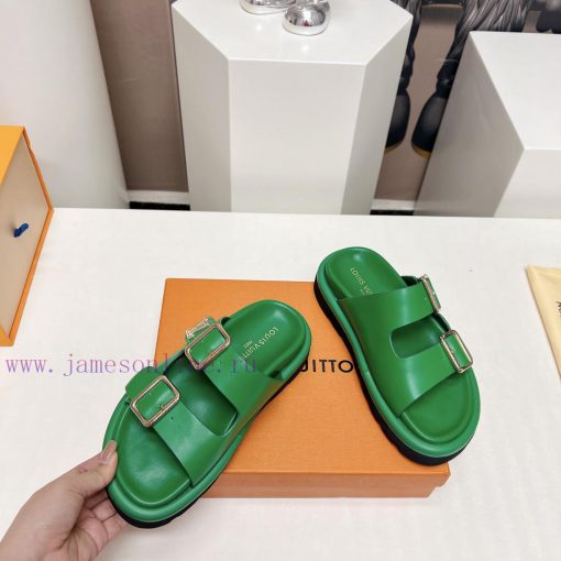 Top tierL * V Donkey 2024vs Summer Latest Wang Fried Sandals SeriesCouple belt buckle coolert9j8f2al - Image 5