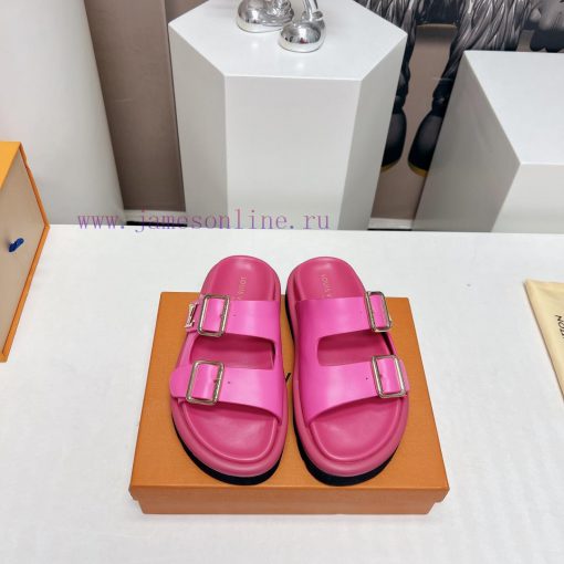 Top tierL * V Donkey 2024vs Summer Latest Wang Fried Sandals SeriesCouple belt buckle cooler6b4f8hjv