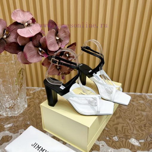 2024 SSJIMMY CHOO Dinner High Heel Sandals/Single Shoes——————————Top tierThe Australian poingk3zlcg2 - Image 3
