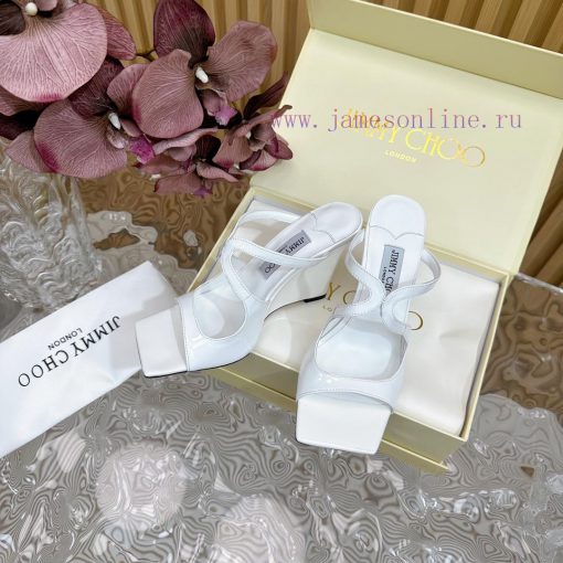 2024 SSJIMMY CHOO Dinner High Heel Sandals/Single Shoes——————————Top tierThe Australian poineb7gmuo3 - Image 4
