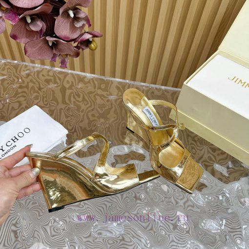 2024 SSJIMMY CHOO Dinner High Heel Sandals/Single Shoes——————————Top tierThe Australian poina07ni8gm - Image 8