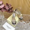Jimmy Choo 2024/𝐒𝐒𝐧𝐞𝐰 Spring/Summer New High Heels Super No Super Sparkling Diamond High Hee72495syi