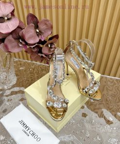 Jimmy Choo 2024/𝐒𝐒𝐧𝐞𝐰 Spring/Summer New High Heels Super No Super Sparkling Diamond High Hee6cnodxmg