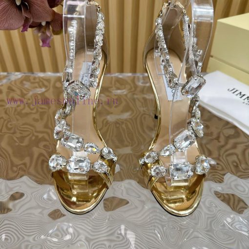 Jimmy Choo 2024/𝐒𝐒𝐧𝐞𝐰 Spring/Summer New High Heels Super No Super Sparkling Diamond High Hee6cnodxmg - Image 6