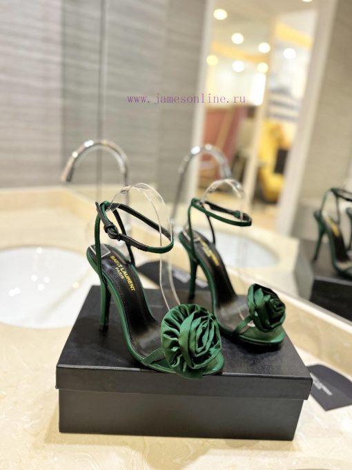 Direct sales to Saint LaurentSaint Laurent YSL floral buckle sandals on newSynchronize new mnt1hfdgt