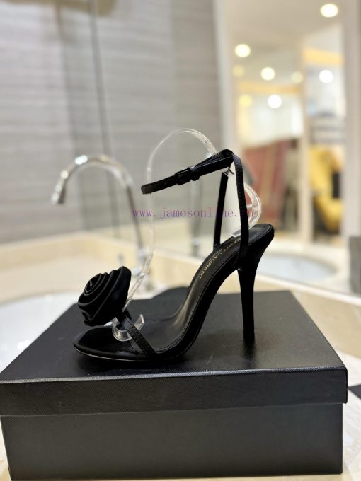 Direct sales to Saint LaurentSaint Laurent YSL floral buckle sandals on newSynchronize new mi2n55uyp - Image 5