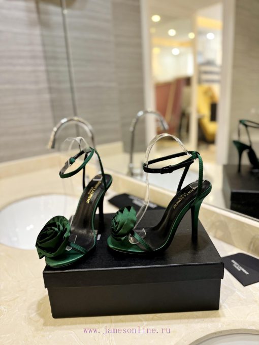 Direct sales to Saint LaurentSaint Laurent YSL floral buckle sandals on newSynchronize new mnt1hfdgt - Image 7