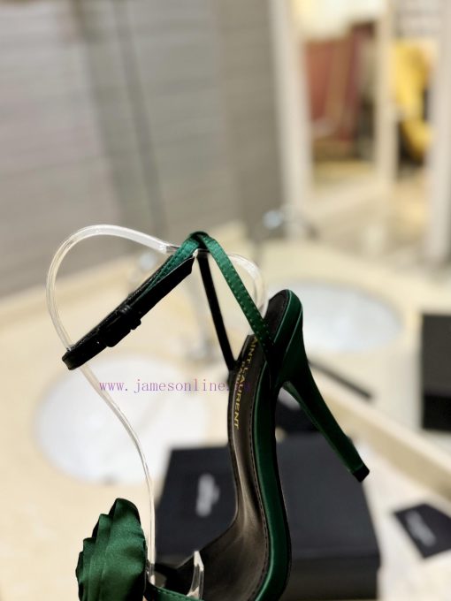 Direct sales to Saint LaurentSaint Laurent YSL floral buckle sandals on newSynchronize new mnt1hfdgt - Image 9