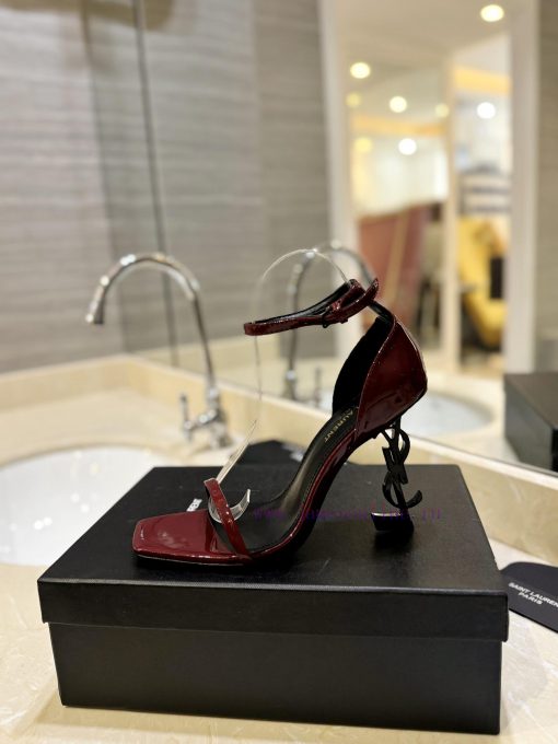 Direct sales of "SAINT LAURENT" YSL letter metal buckle baked paint YSL letter and high-heeljs10jxkf - Image 5