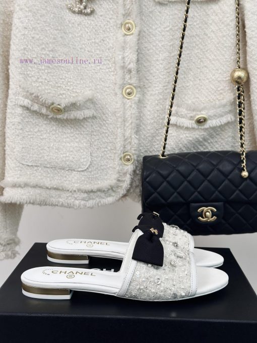 Chanel | Chanel 24P New ButterflyCrystal slippersBulling, sparkling, sweet and royal~Is the xhycpxus