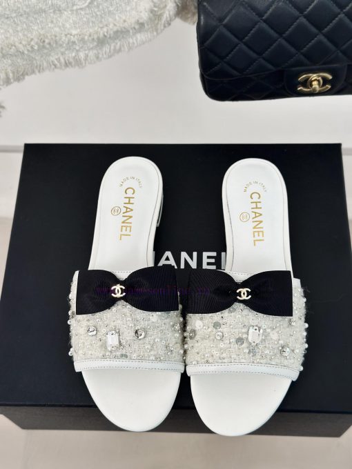 Chanel | Chanel 24P New ButterflyCrystal slippersBulling, sparkling, sweet and royal~Is the xhycpxus - Image 5