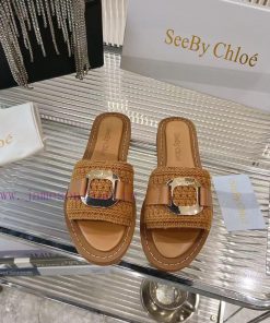 Chloe's new woven slippers for 2024 make a dazzling debut, a perfect match of fashion and co2ilw0rz2