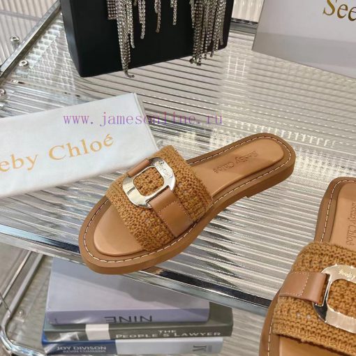 Chloe's new woven slippers for 2024 make a dazzling debut, a perfect match of fashion and co2ilw0rz2 - Image 7