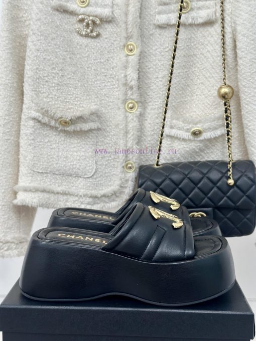 Chanel | Chanel 24P Early Spring New ProductBig pair of thick soled slippersA must-have for 1gu9qmwy