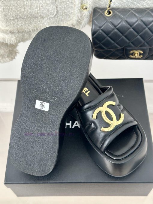 Chanel | Chanel 24P Early Spring New ProductBig pair of thick soled slippersA must-have for 1gu9qmwy - Image 10