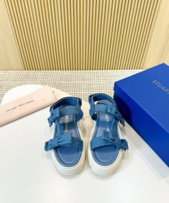 Denim 330SW bow sandalsEnvironmentally friendly sheepskin fabricInner sheepskinLarge sole prypv2n7ku